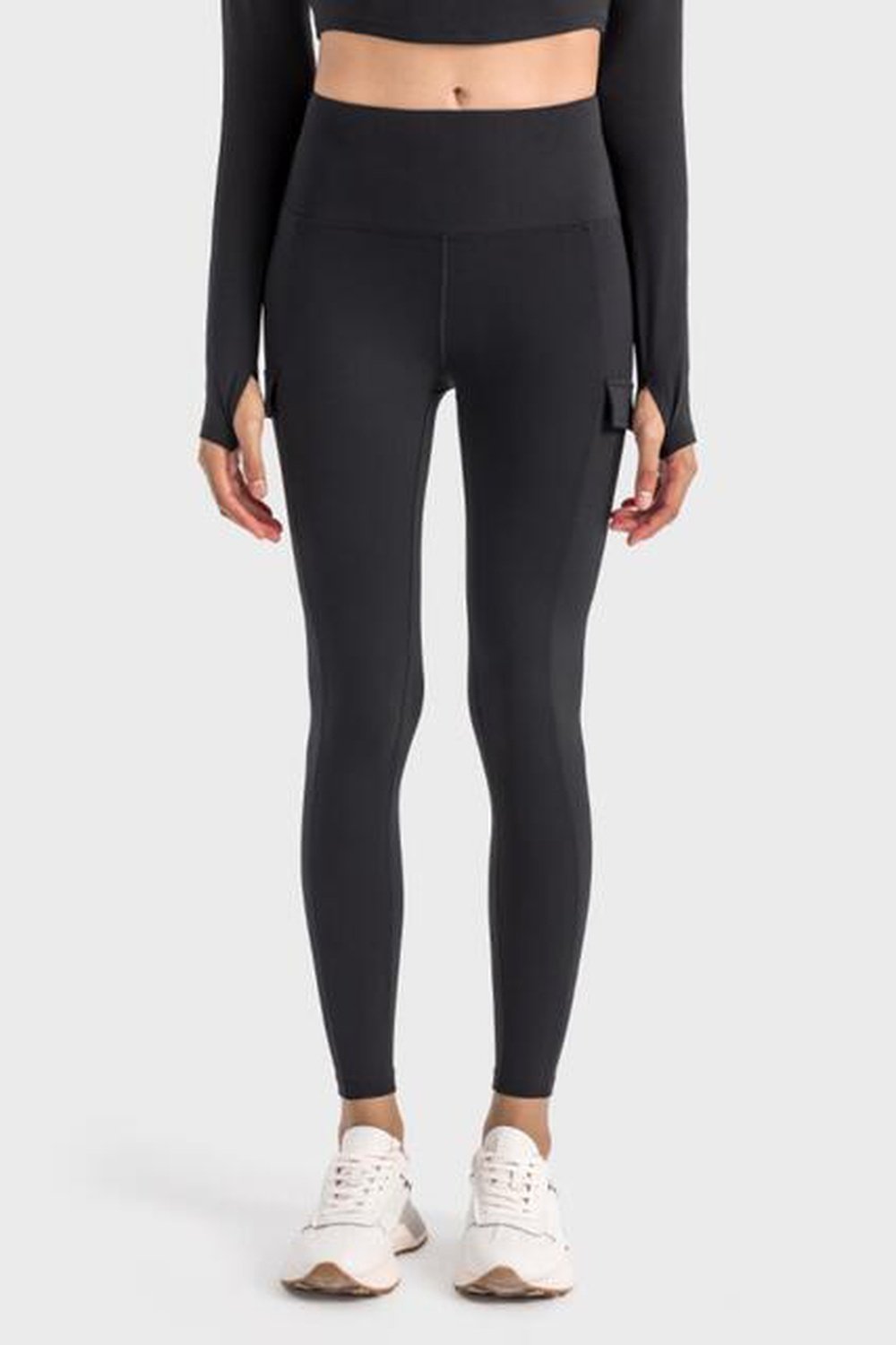 Wide Waistband Sports Leggings