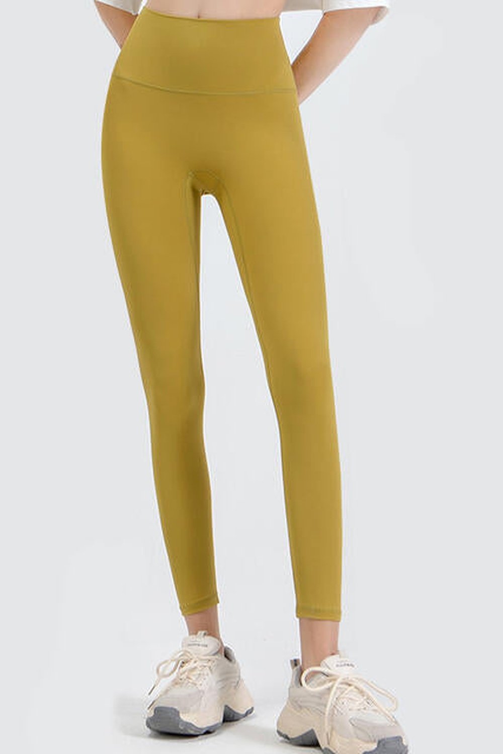 Wide Waistband Sports Leggings