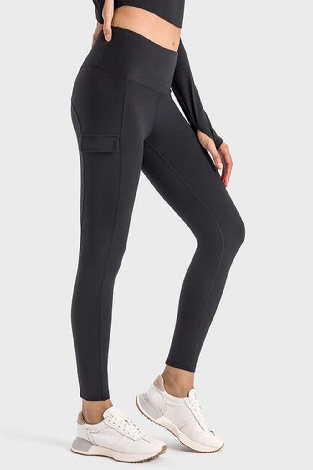 Wide Waistband Sports Leggings