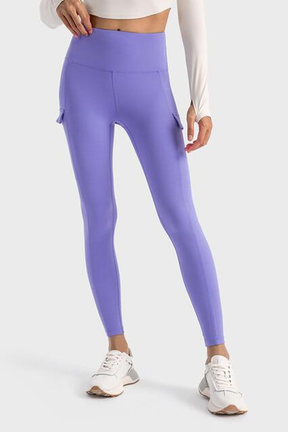 Wide Waistband Sports Leggings