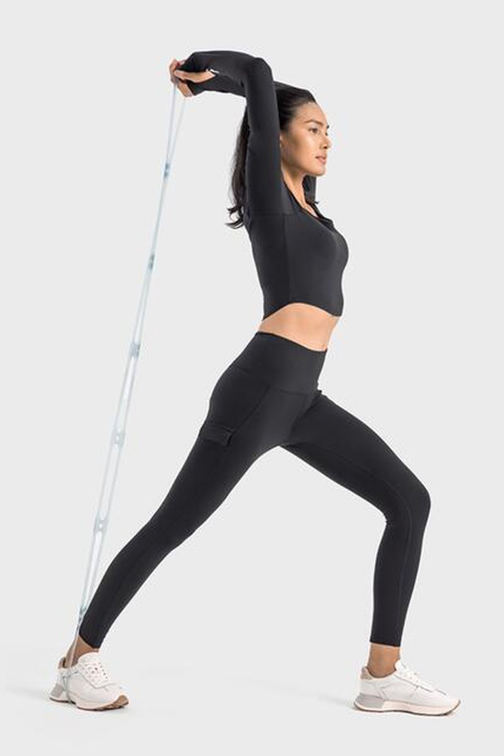 Wide Waistband Sports Leggings