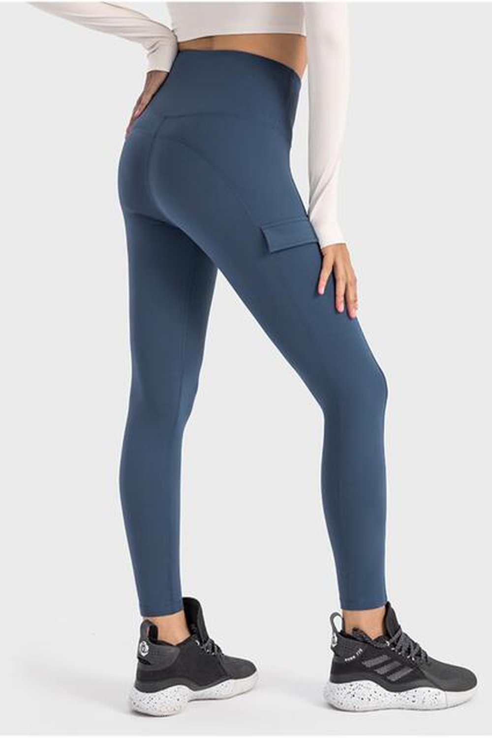 Wide Waistband Sports Leggings