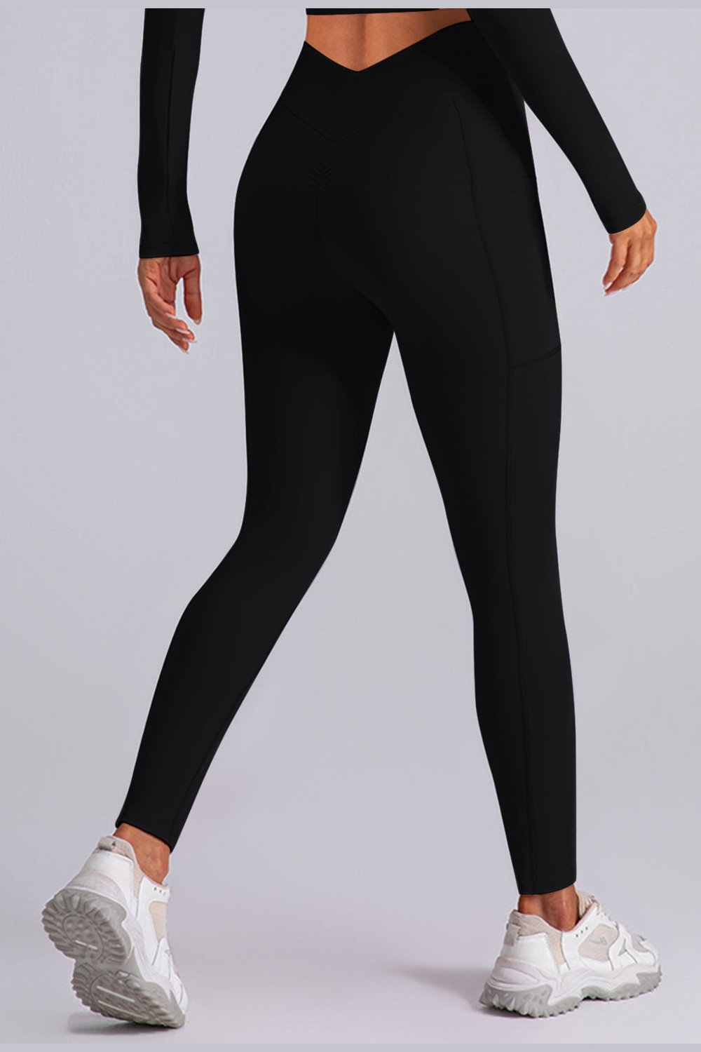 High Waist Active Leggings with Pockets