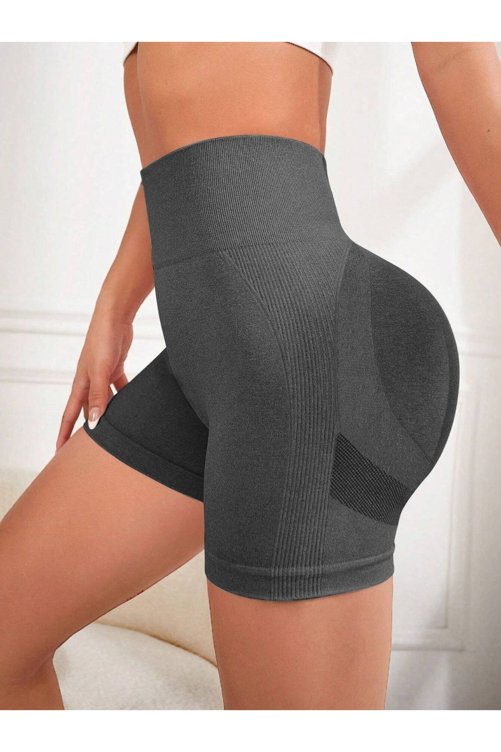 High Waist Active Shorts