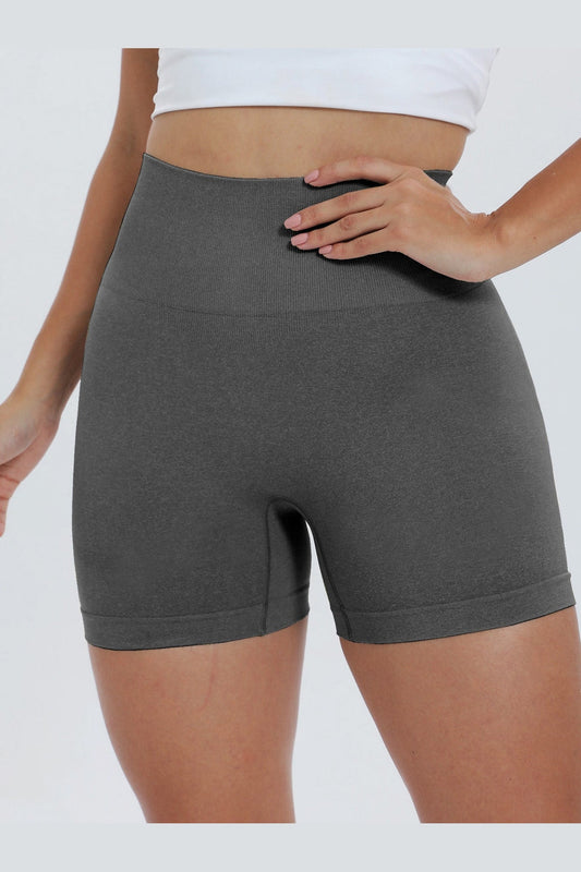 High Waist Active Shorts