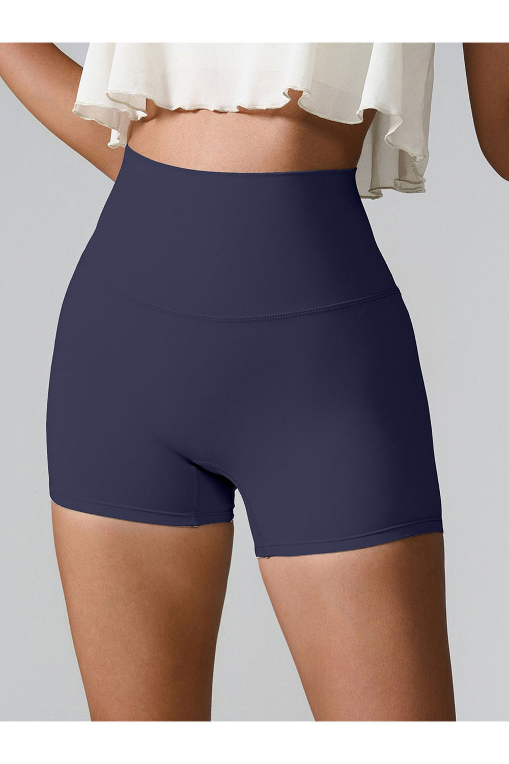 High Waist Active Shorts