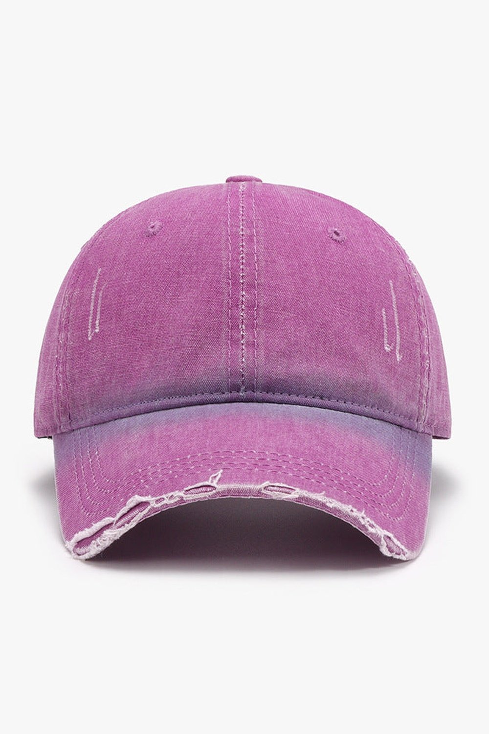 Distressed Washed Adjustable Baseball Cap