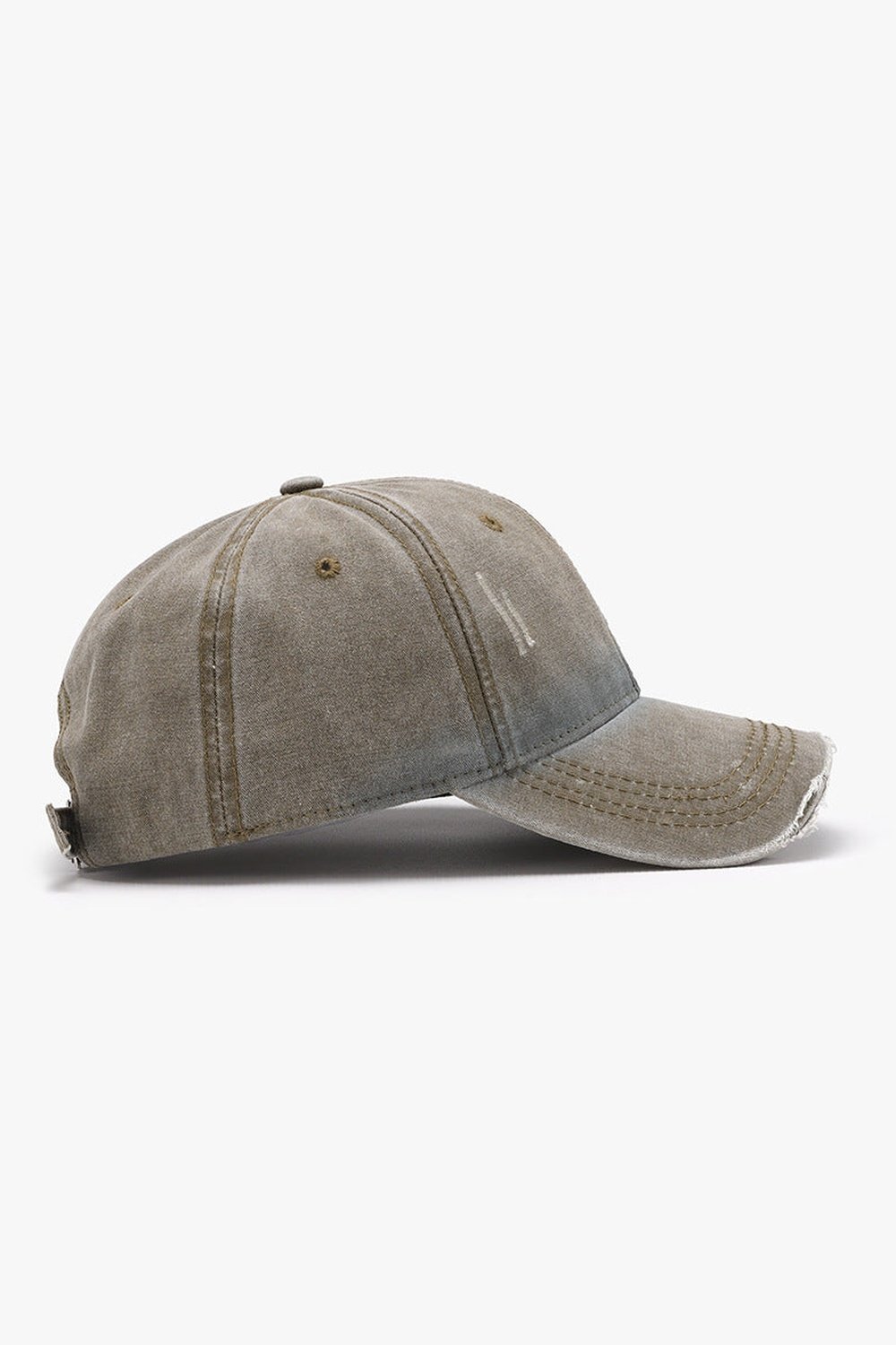 Distressed Washed Adjustable Baseball Cap