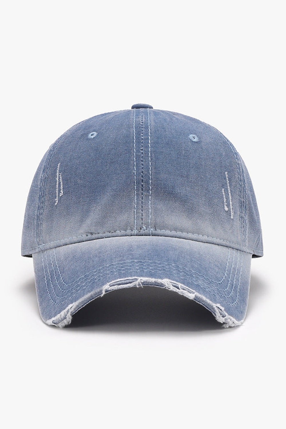 Distressed Washed Adjustable Baseball Cap