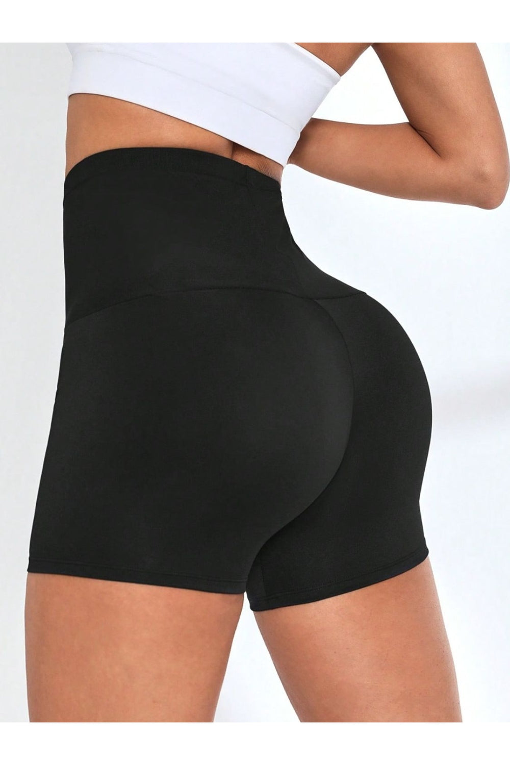 High Waist Active Shorts