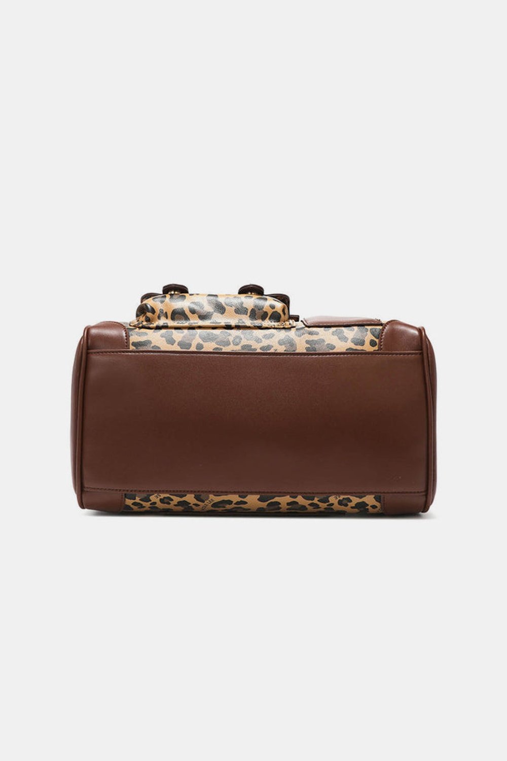 Nicole Lee USA Leopard Boston Bag