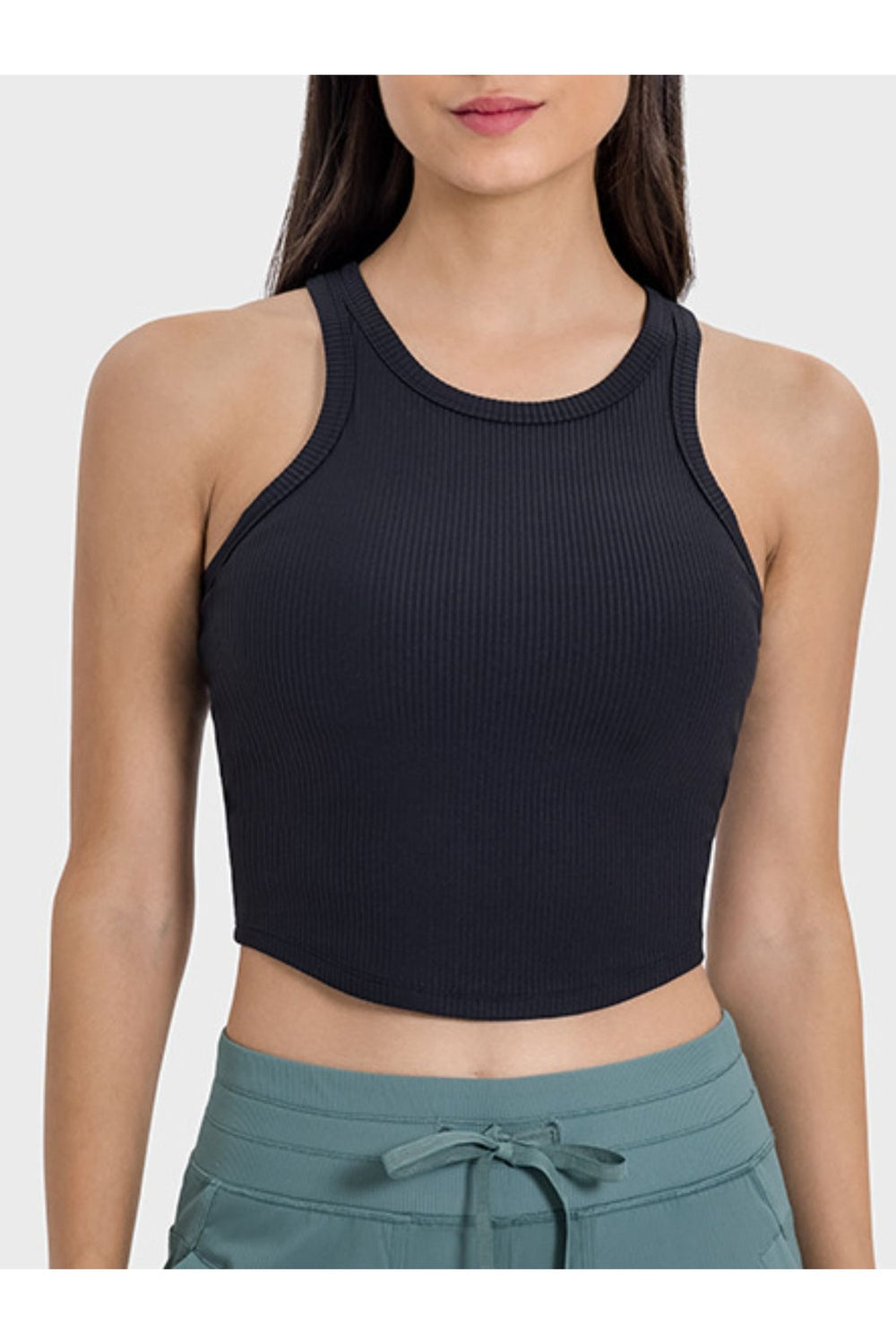 Millennia Round Neck Racerback Active Tank