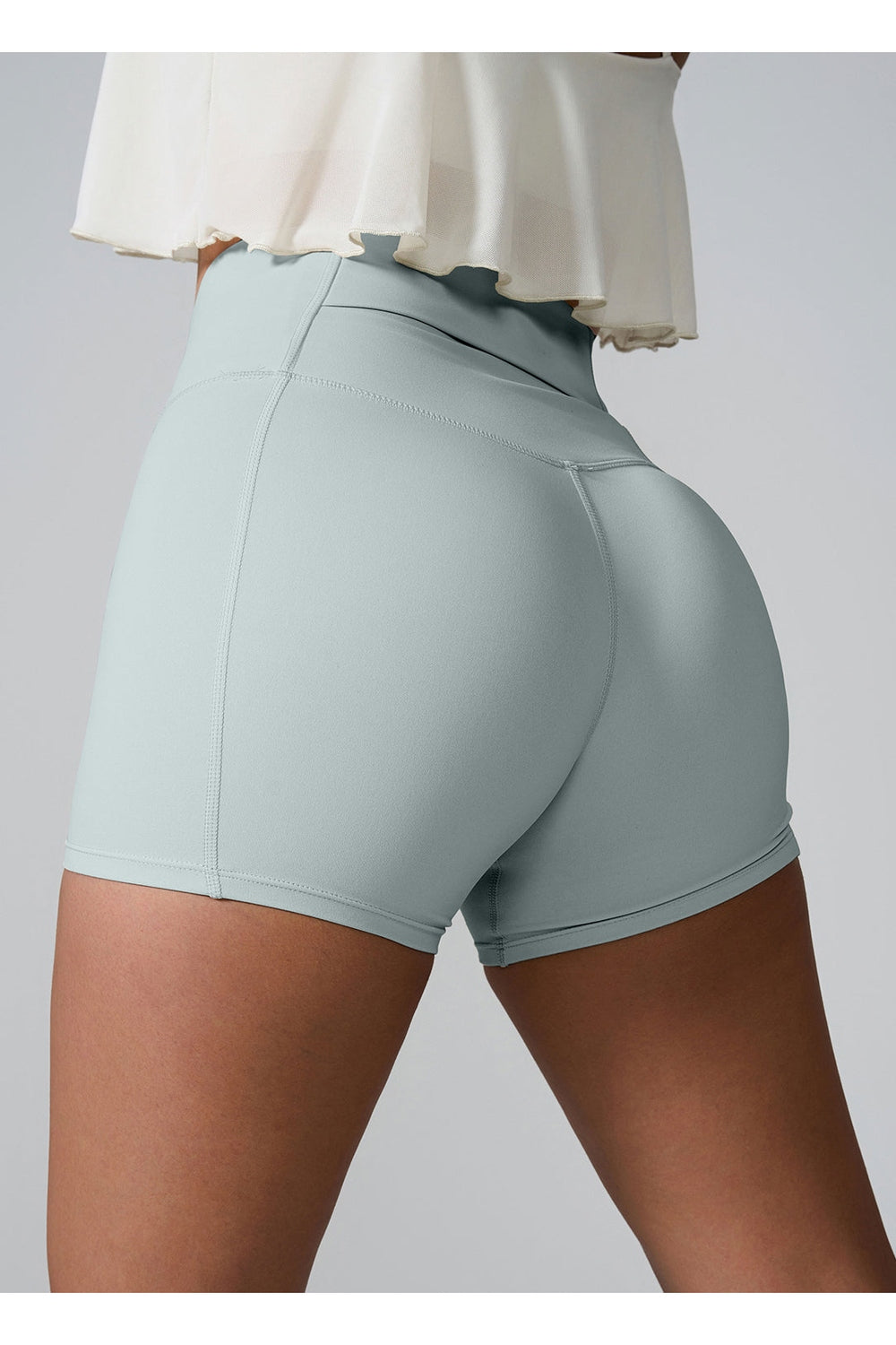 High Waist Active Shorts