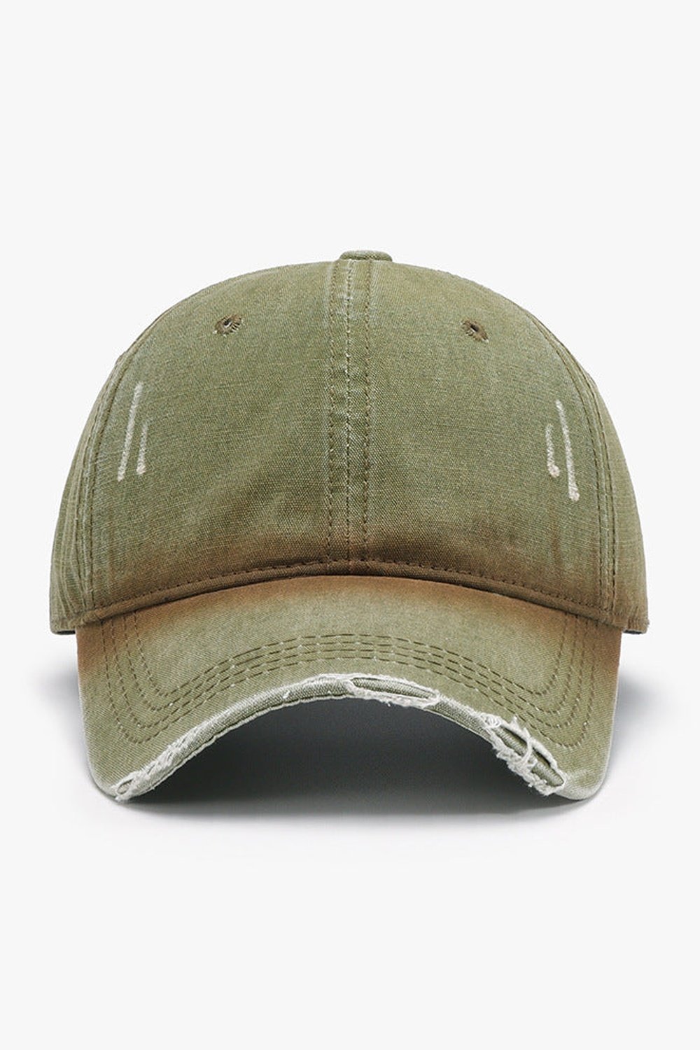 Distressed Washed Adjustable Baseball Cap