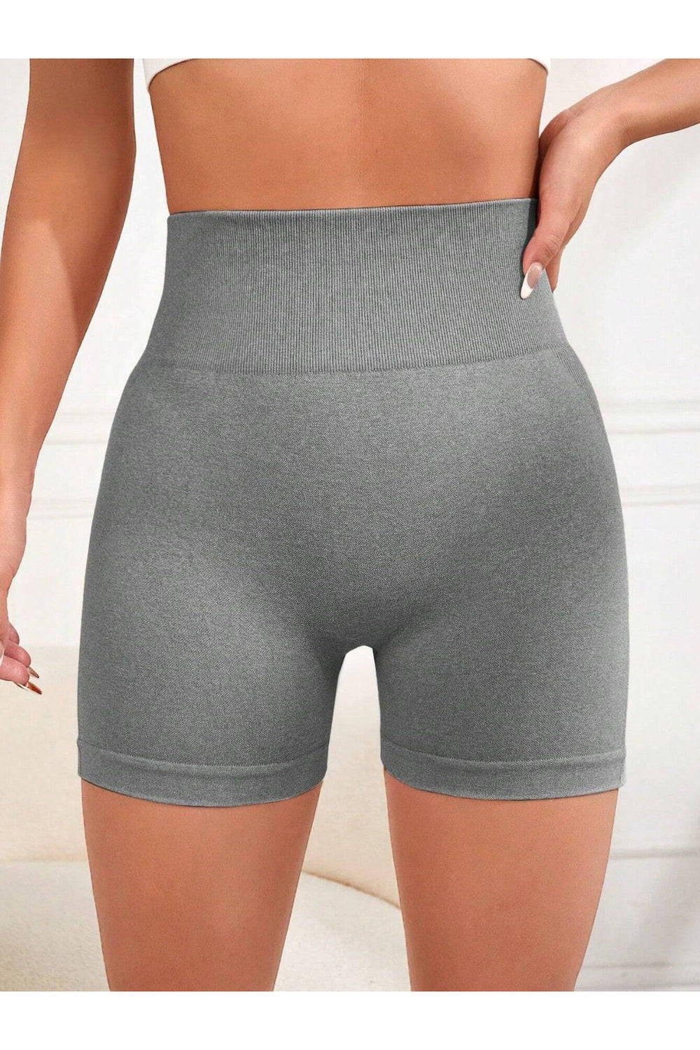 High Waist Active Shorts