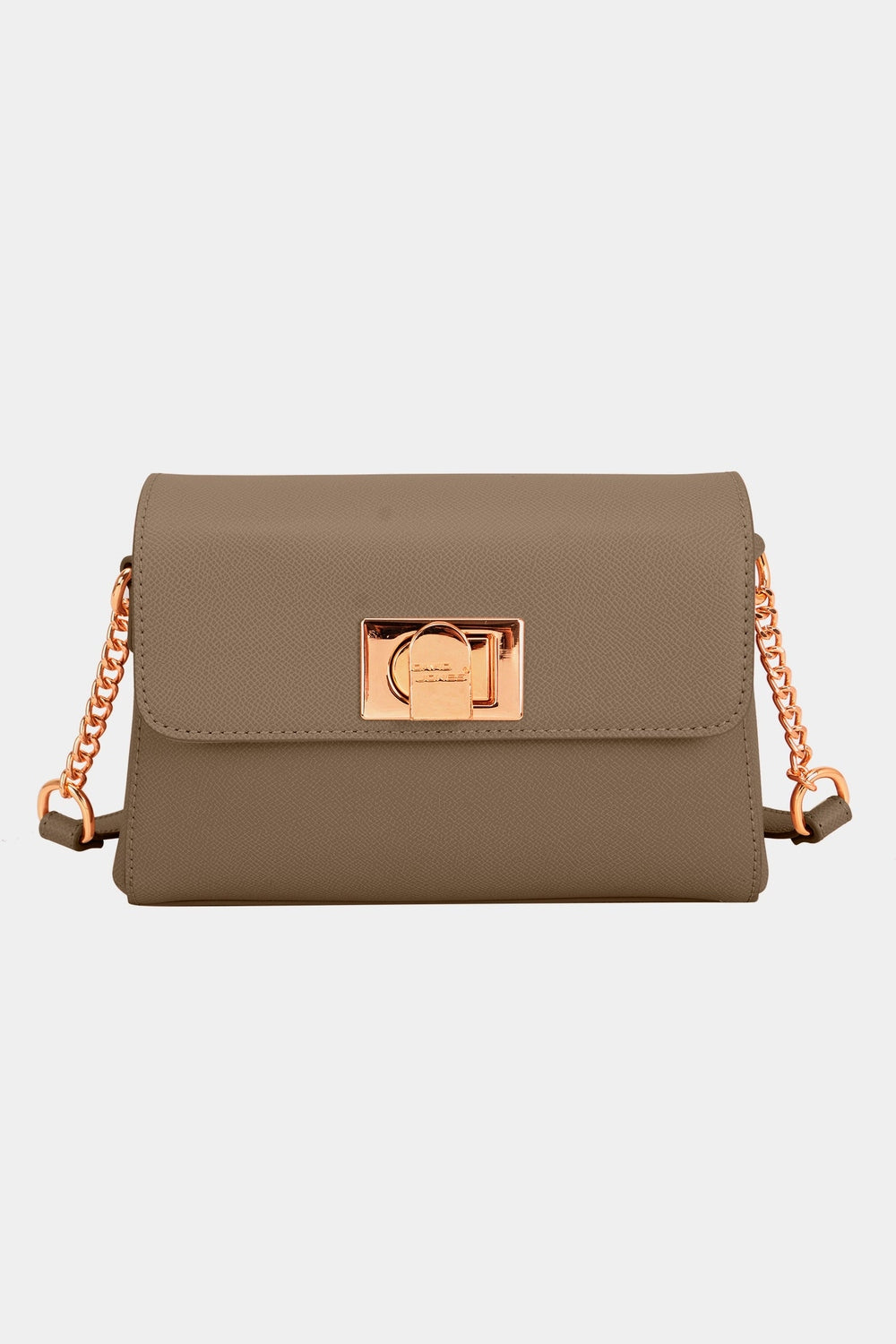 David Jones PU Leather Crossbody Bag