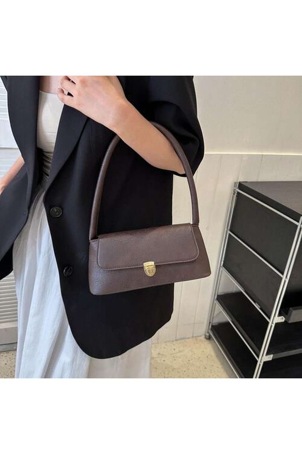 PU Leather Shoulder Bag