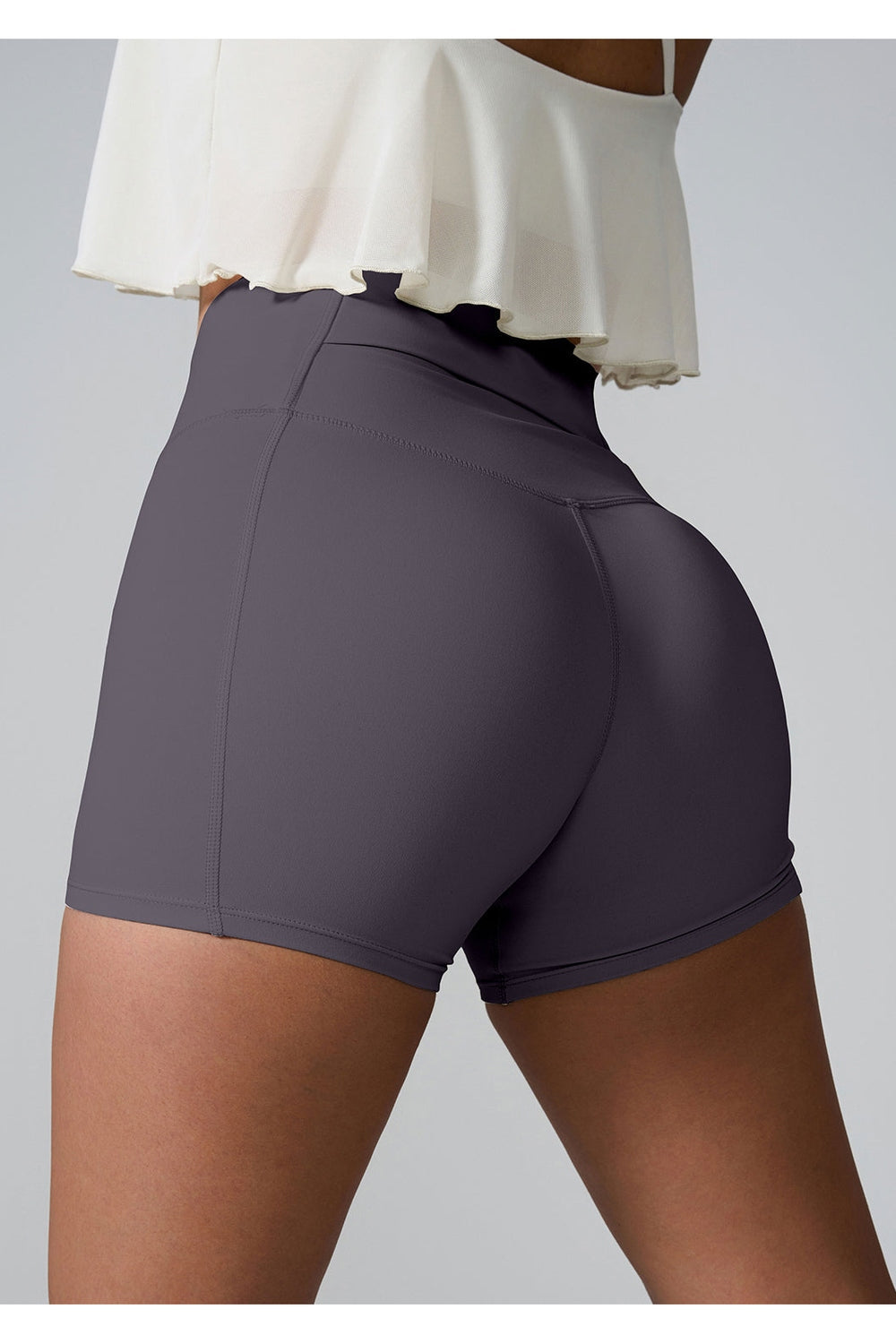 High Waist Active Shorts