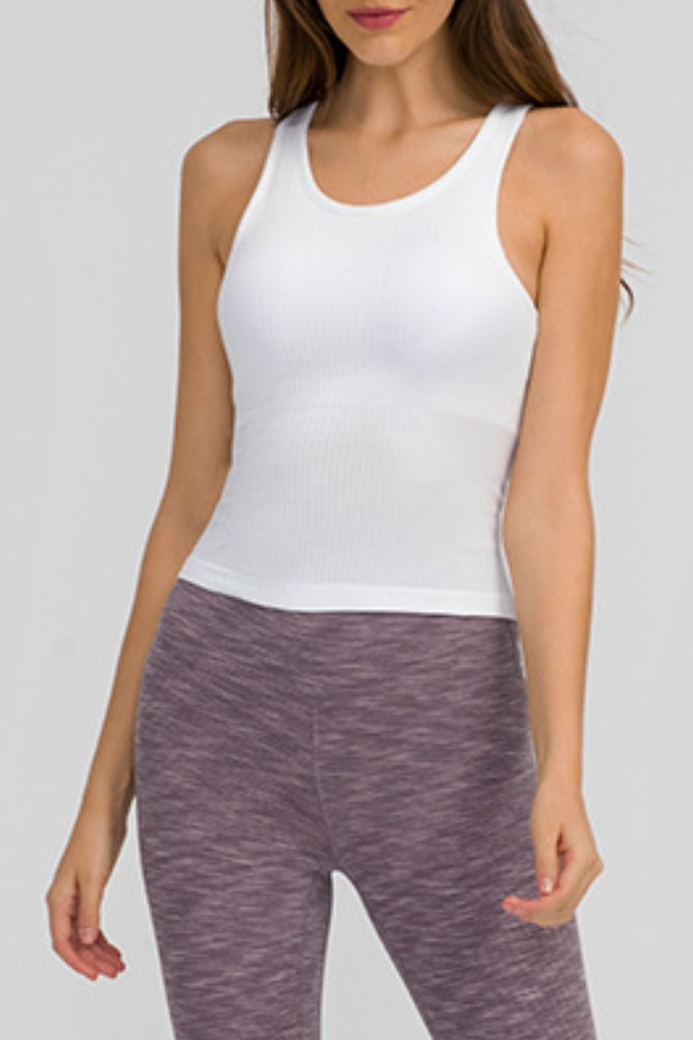 Millennia Round Neck Racerback Active Tank