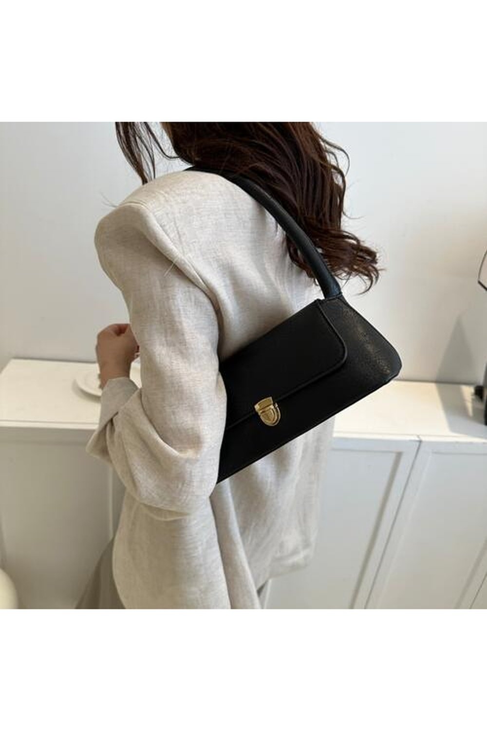 PU Leather Shoulder Bag