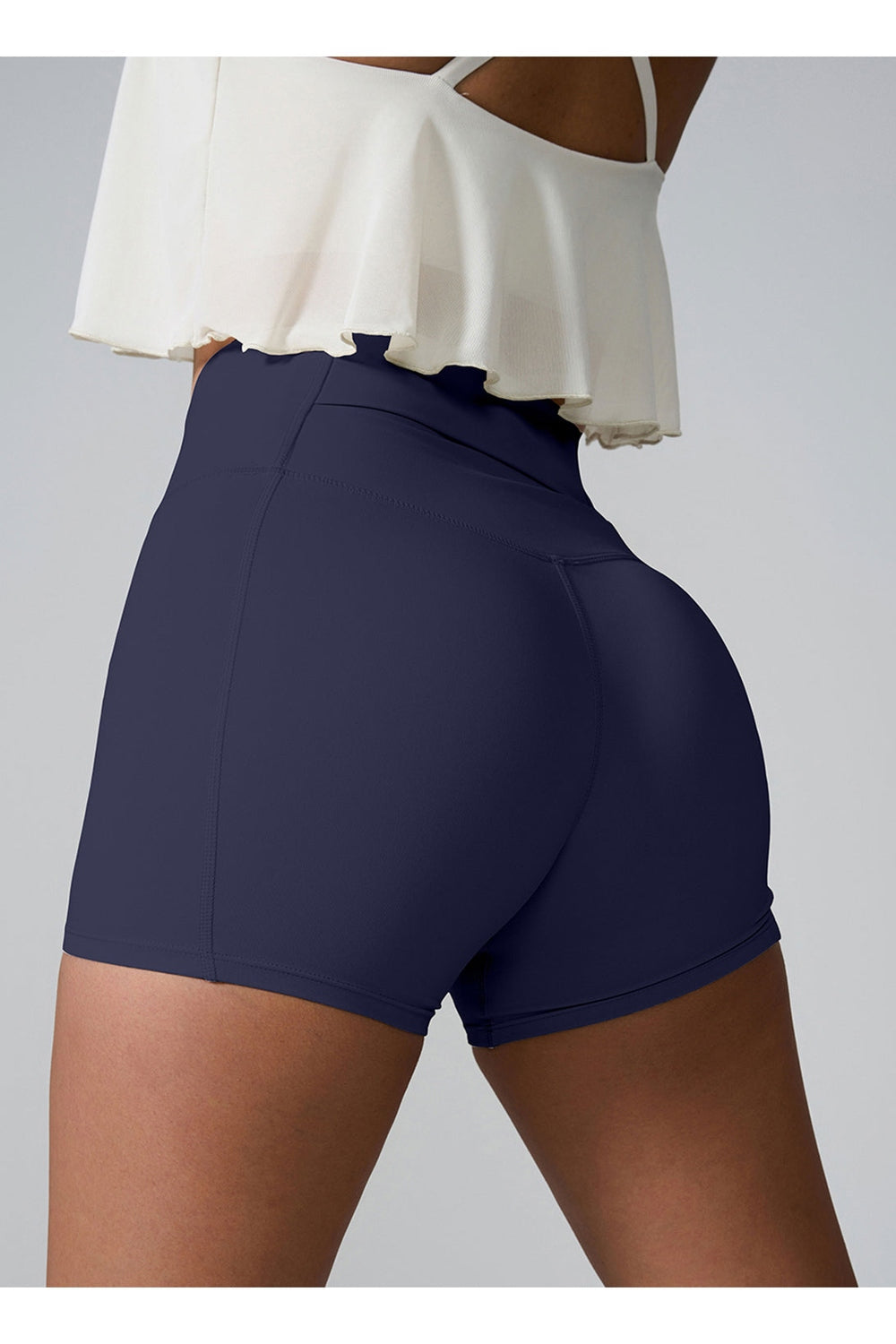 High Waist Active Shorts