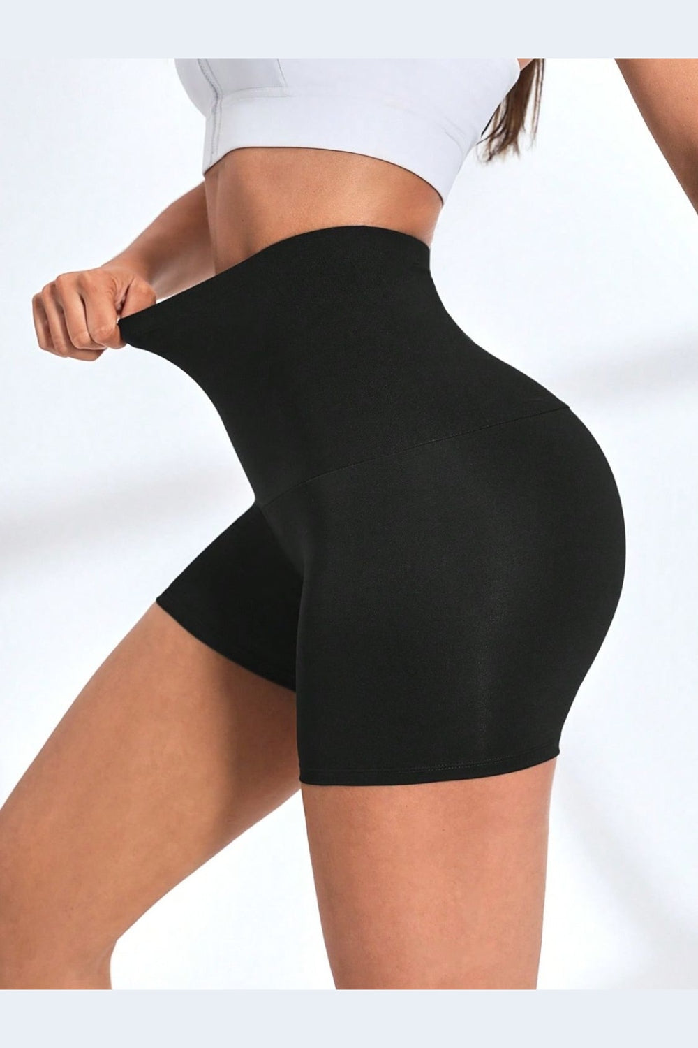 High Waist Active Shorts