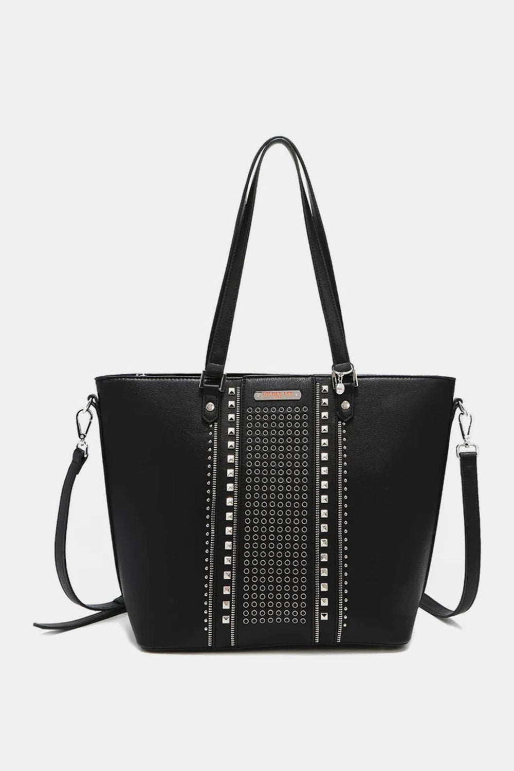 Nicole Lee USA Studded Decor Tote Bag