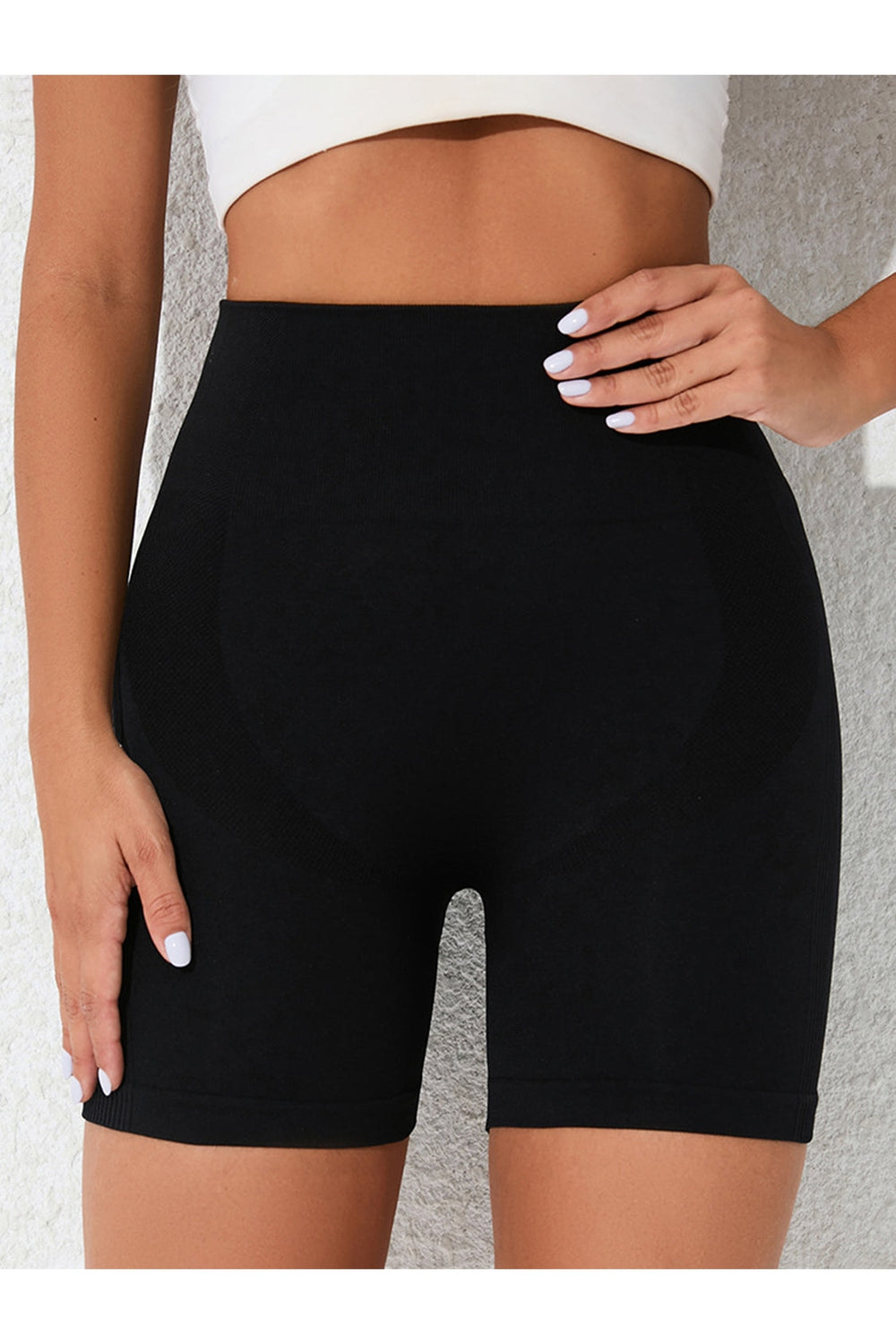 High Waist Active Shorts