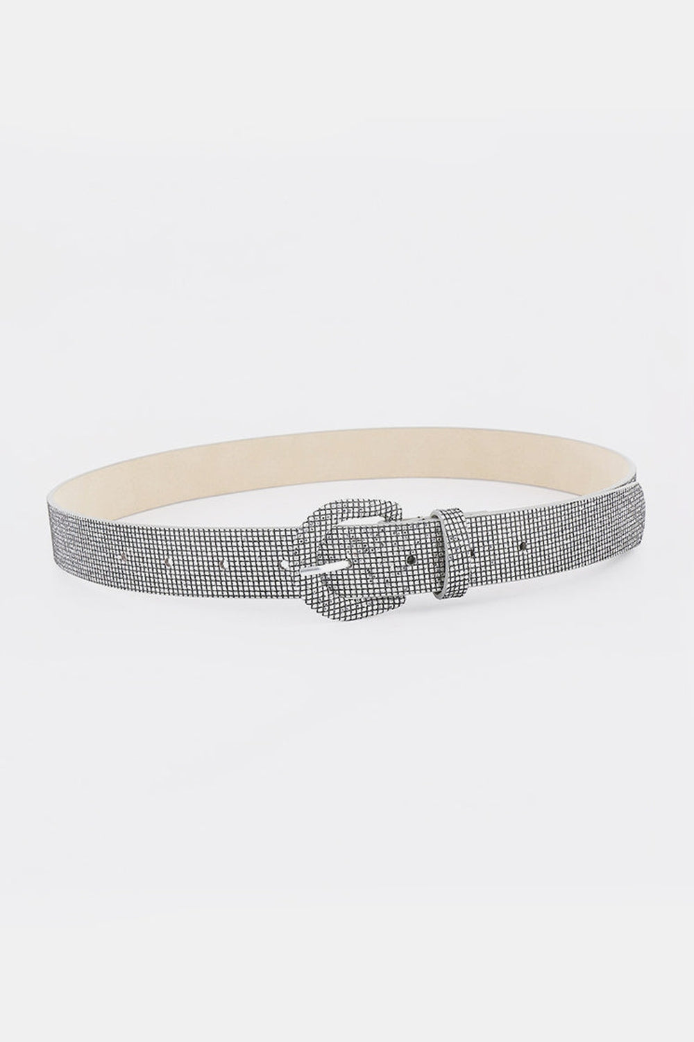 Sequin PU Leather Belt