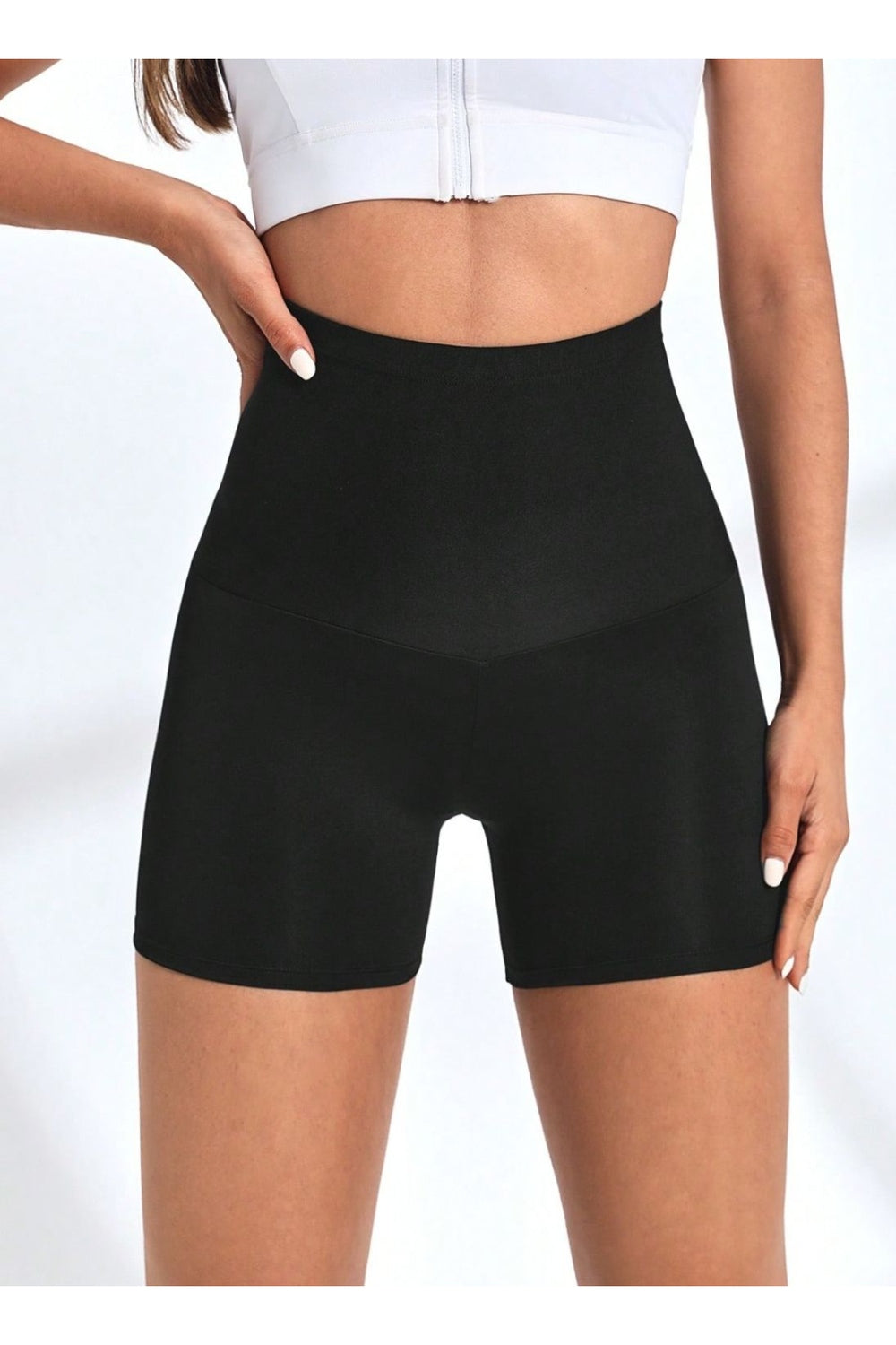 High Waist Active Shorts