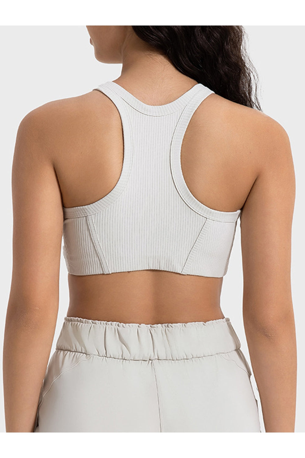 Millennia Wide Strap Cropped Sport Tank