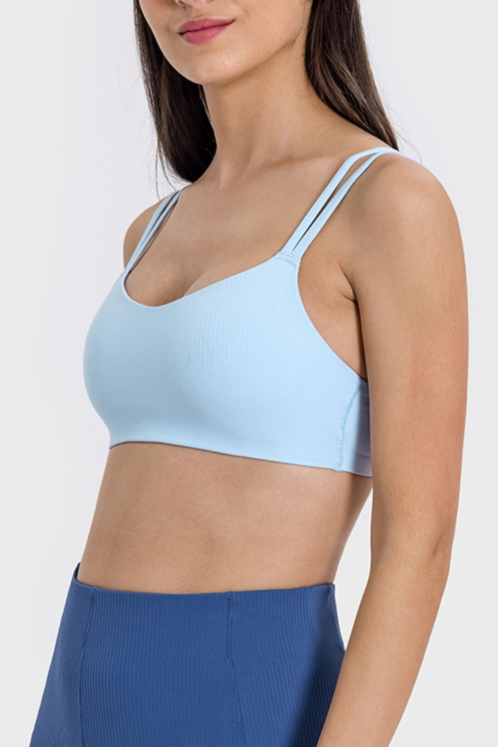 Millennia Scoop Neck Double Strap Active Cami