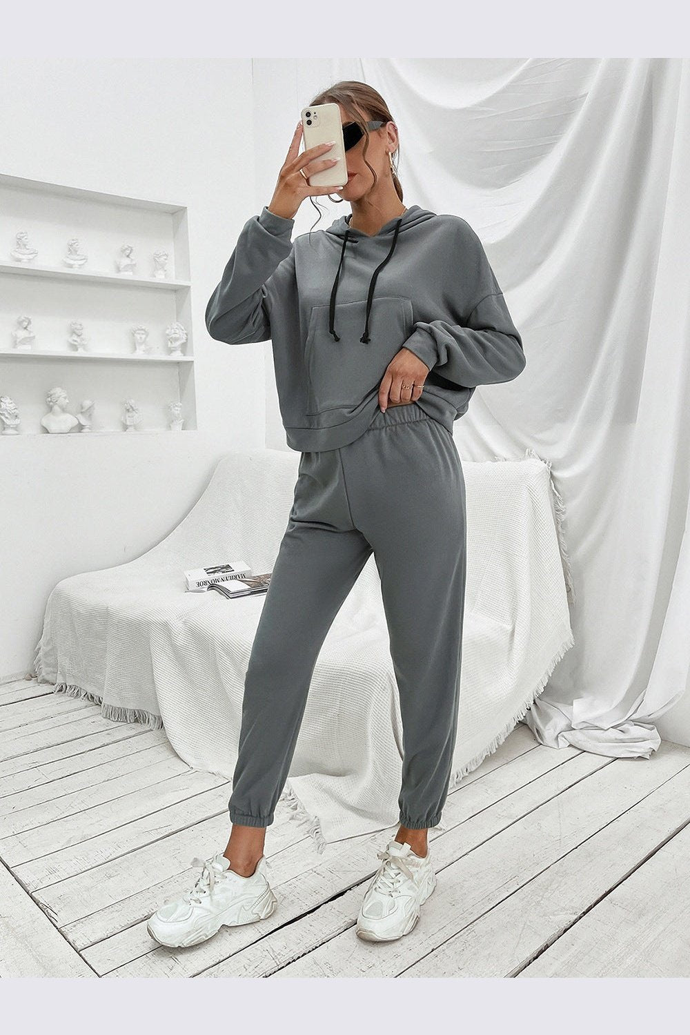 Sports Hoodie and Joggers Set