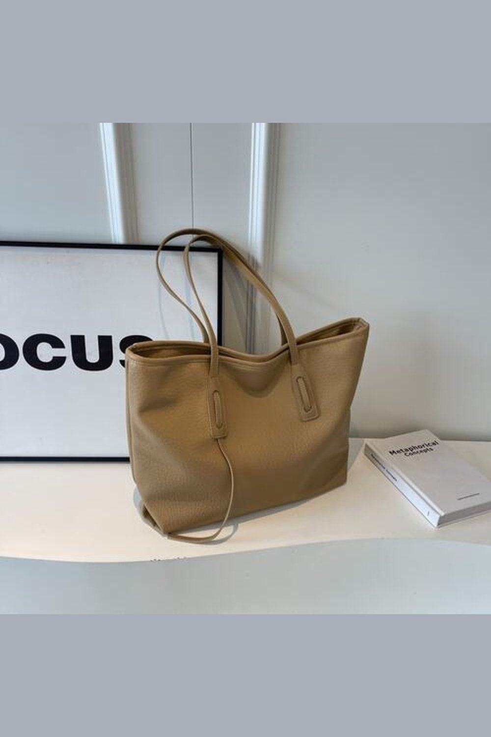 PU Leather Tote Bag