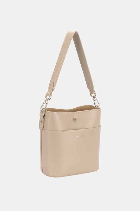 David Jones PU Leather Shoulder Bag