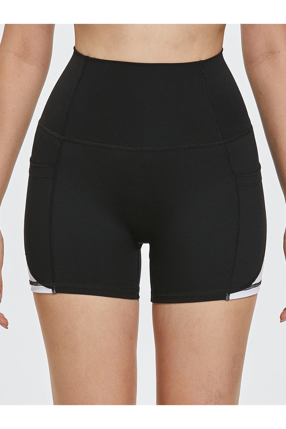 High Waist Active Shorts