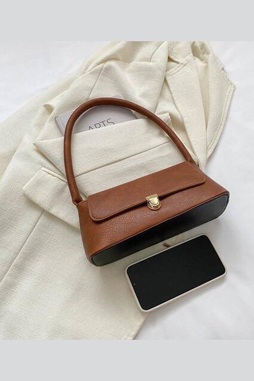 PU Leather Shoulder Bag