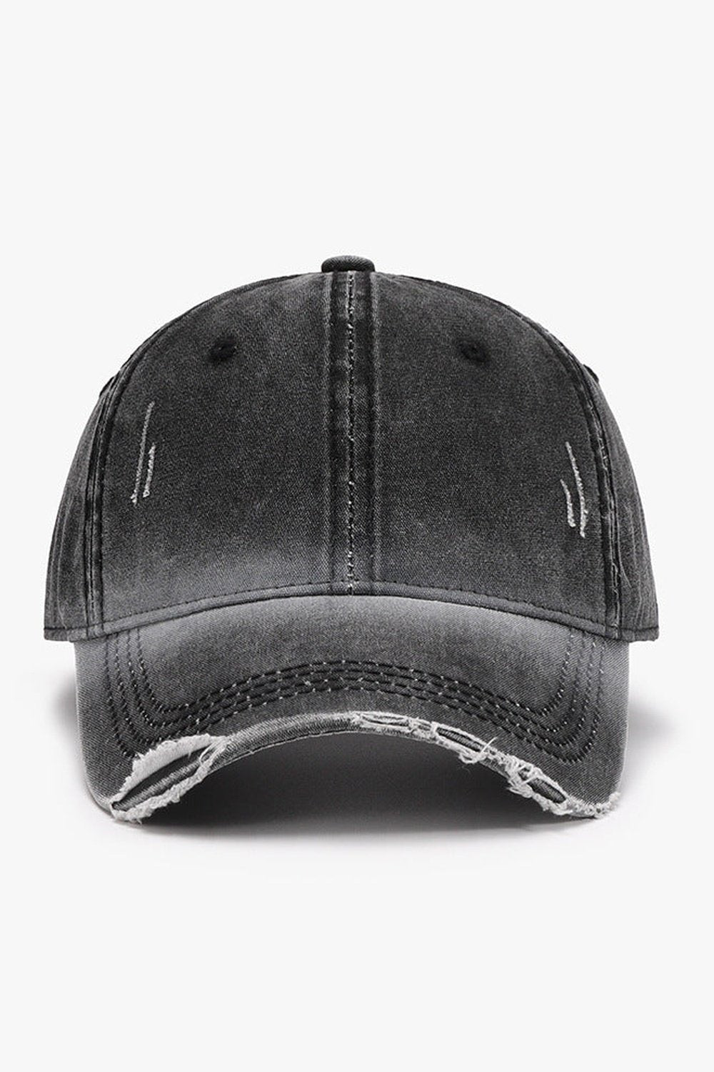 Distressed Washed Adjustable Baseball Cap