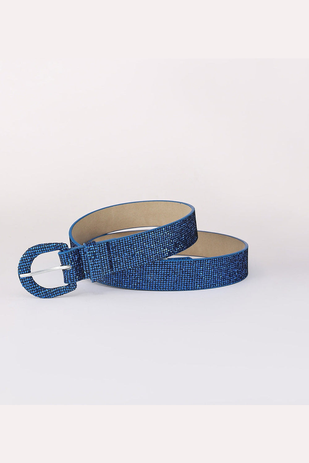 Sequin PU Leather Belt